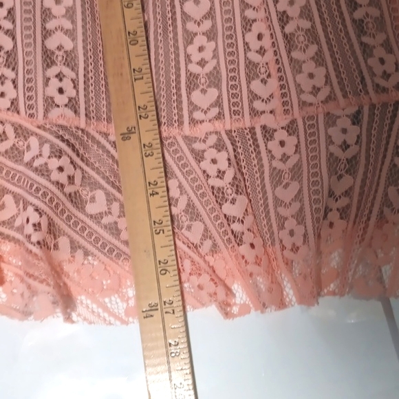 For Love & Lemon Dakota Lace Mini Dress Size M - Picture 10 of 14